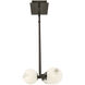 Selene 14 Light 74 inch Black Oxide Linear Pendant Ceiling Light