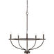 Greyson 5 Light 29 inch Bronze Chandelier Ceiling Light