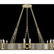 Mirage 12 Light 49.75 inch Gold Chandelier Ceiling Light