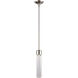 Zigrina 1 Light 5.13 inch Polished Nickel Pendant Ceiling Light