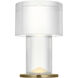 Sean Lavin Beryl 13.2 inch 15.20 watt Hand-Rubbed Antique Brass Cylinder Table Lamp Portable Light