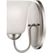 Conway 1 Light 6 inch Brushed Nickel Sconce Wall Light