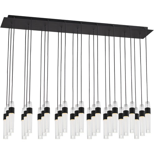 Sean Lavin Lassell 27 Light 12.6 inch Nightshade Black Chandelier Ceiling Light in 120V