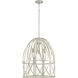 Chastain 3 Light 21 inch Bleached Oak Pendant Ceiling Light