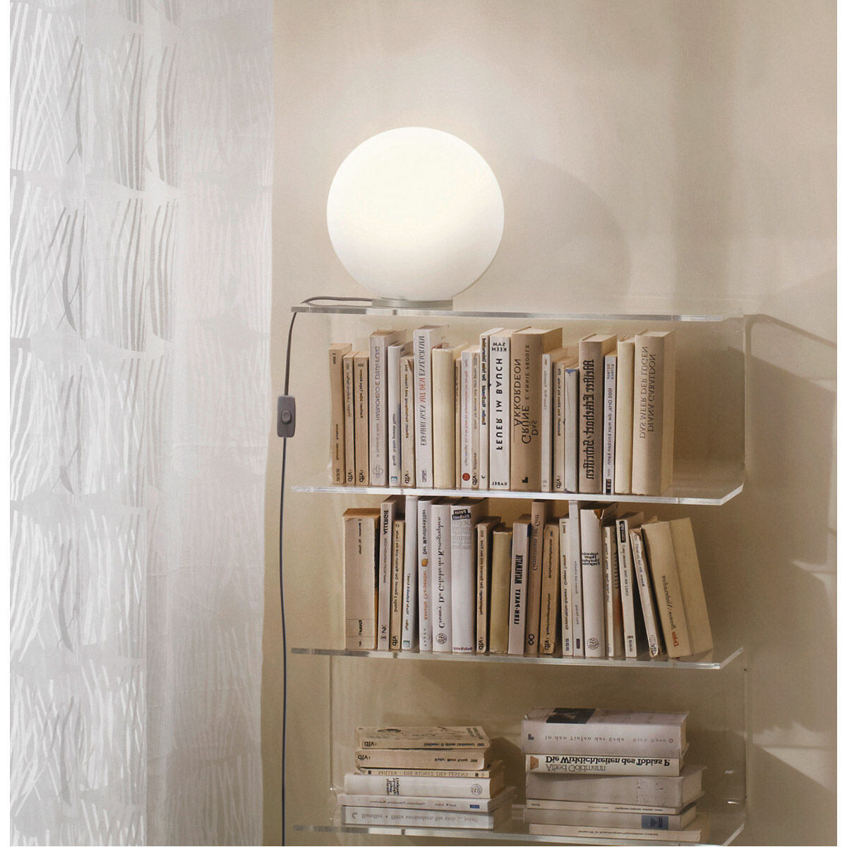 Rondo 8.25 inch 60 watt Silver Table Lamp Portable Light