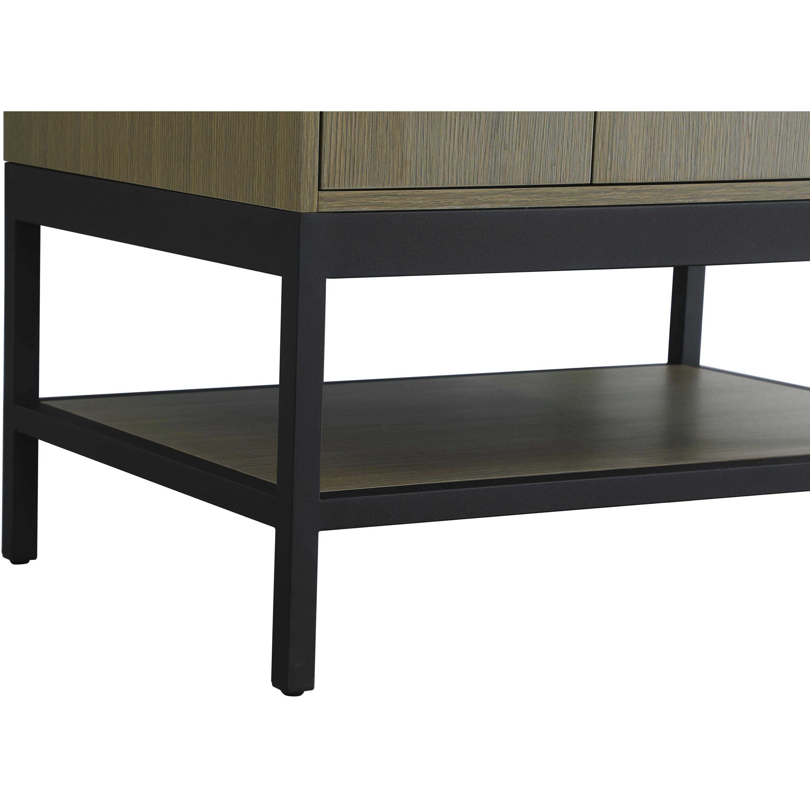 Lennox 24 X 34 inch Chestnut Brown Bathroom Vanity Cabinet