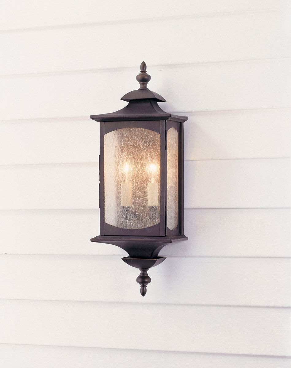 Market Square 2 Light 19 inch Oil Rubbed Bronze Outdoor Wall Lantern Medium