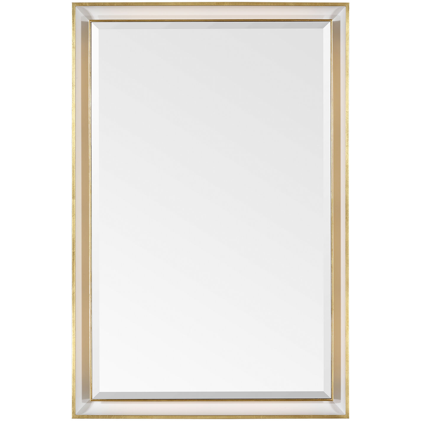 Thomas O'Brien Tricia 36 X 24 inch Modern Iron and Gild Illuminated Rectangular Mirror