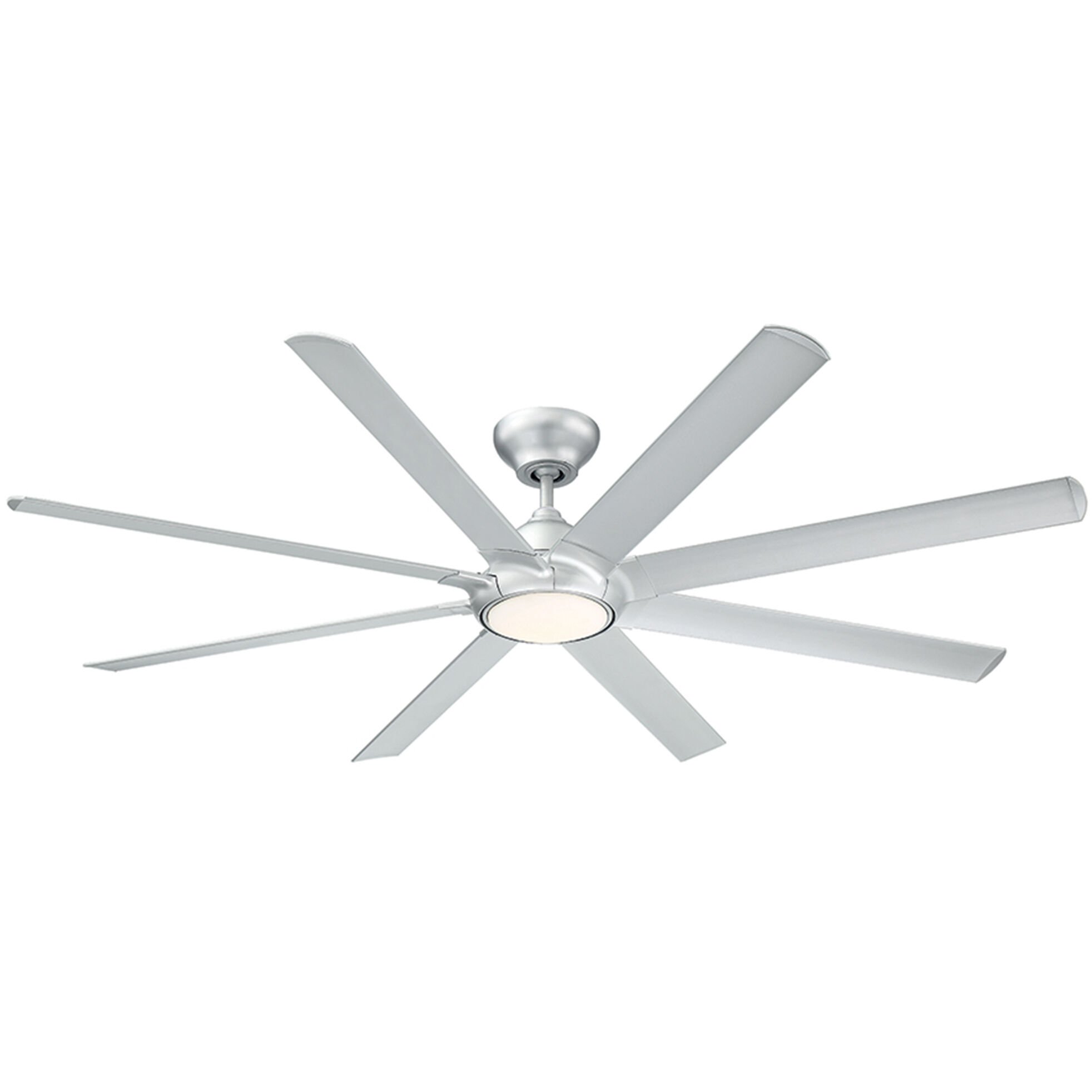 Hydra 80 inch Titanium Downrod Ceiling Fan in 2700K