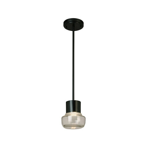 Belby LED 5.51 inch Black Mini Pendant Ceiling Light