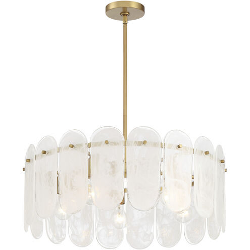 Oldmill 5 Light 25 inch Legacy Brass Pendant Ceiling Light