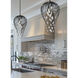Gabriella 5 Light 15 inch Matte Black Pendant Ceiling Light