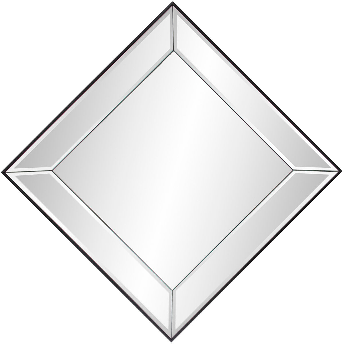 Vogue 30 X 30 inch Mirrored Wall Mirror