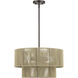 Acordia 4 Light 20 inch English Bronze Pendant Chandelier Ceiling Light