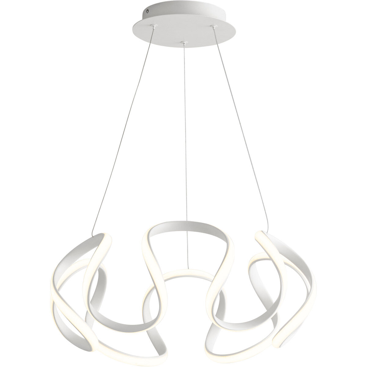 Cirro LED 22 inch White Pendant Ceiling Light