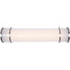 Madison LED 24.75 inch Brushed Nickel Vanity Light Wall Light