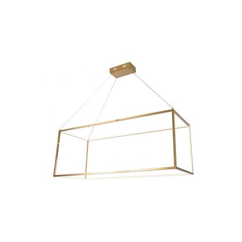 Canada LED 48 inch Gold Linear Pendant Ceiling Light