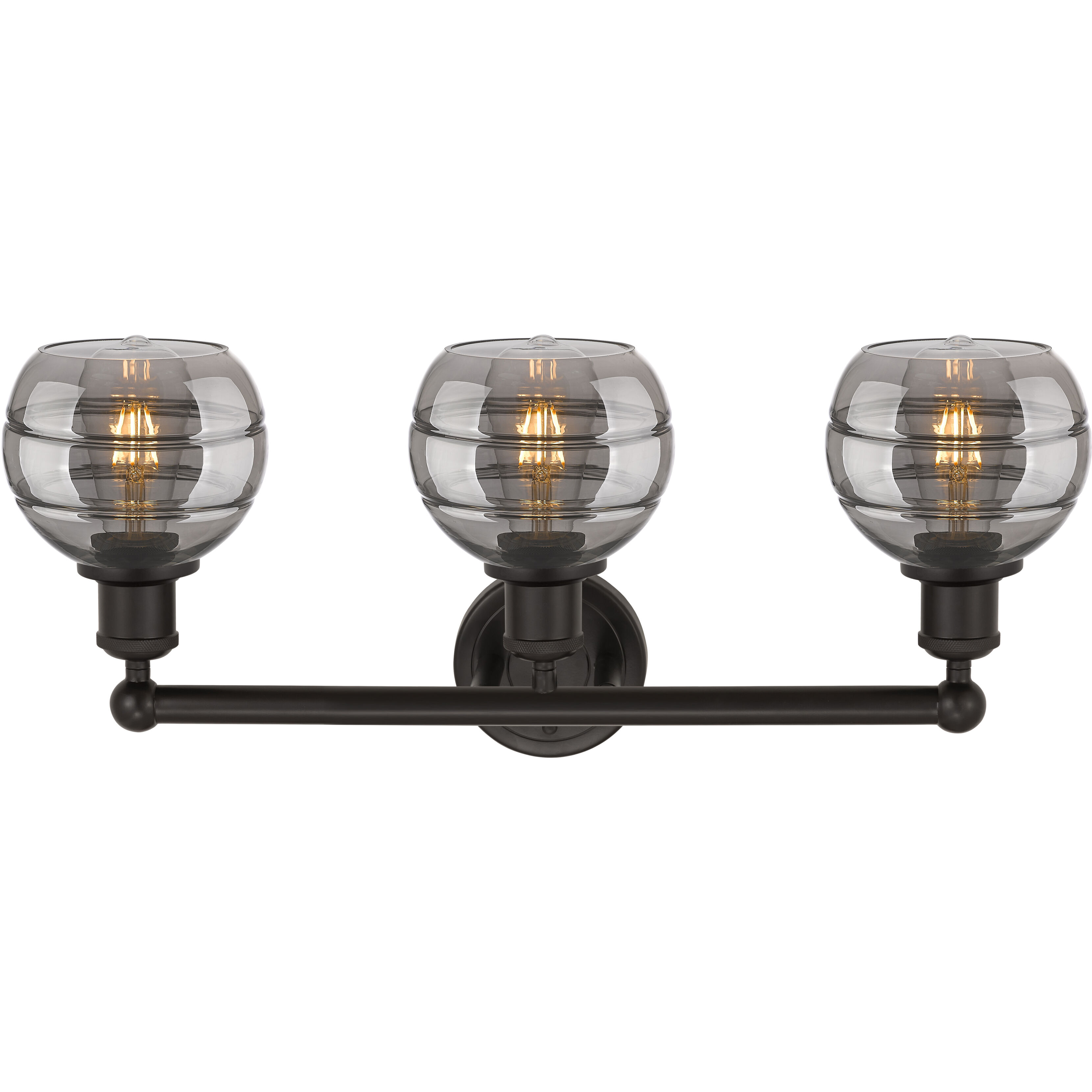 Edison Rochester 3 Light 23.88 inch Oil Rubbed Bronze Bath Vanity Light Wall Light