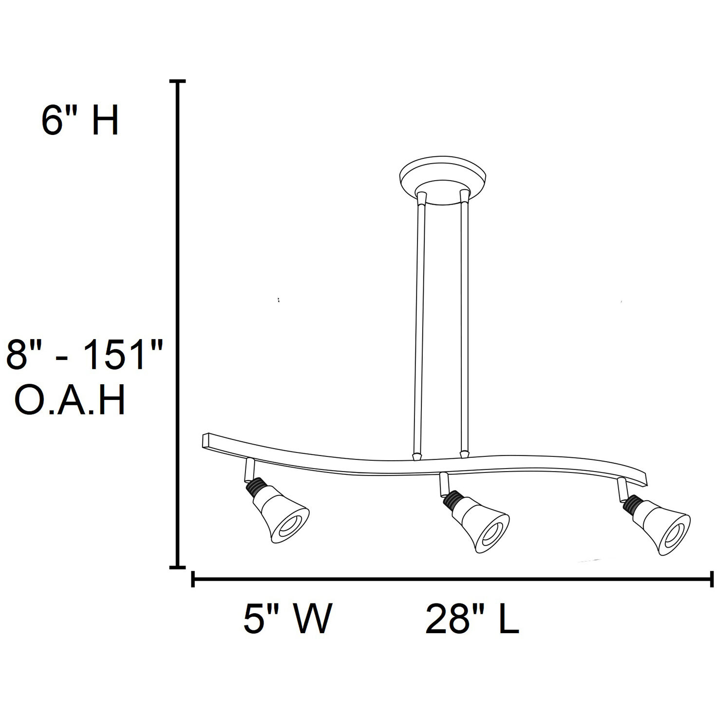 Optix LED 28 inch Matte Chrome Pendant Ceiling Light
