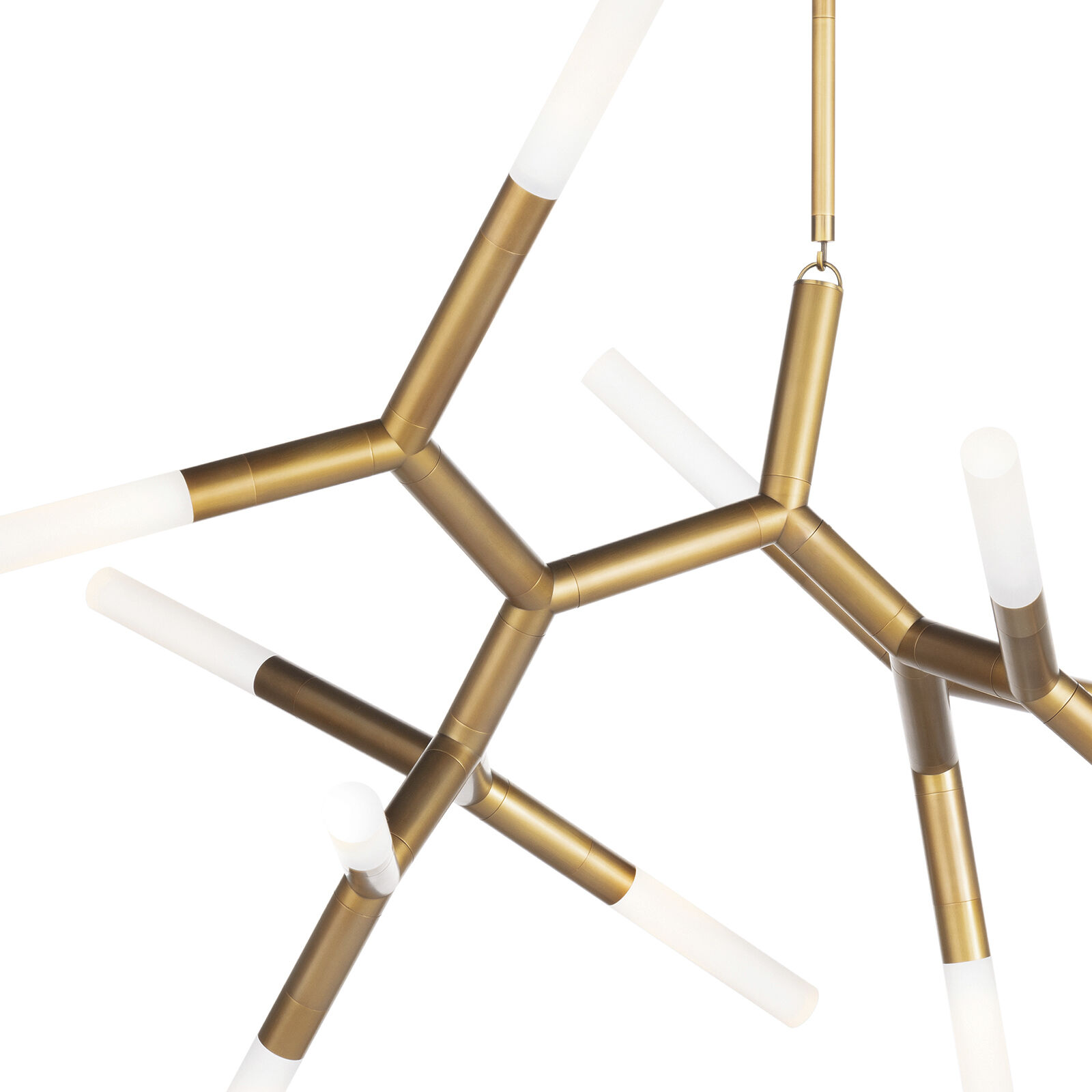 Traveler 13 Light 49 inch Natural Brass Chandelier Ceiling Light, Large