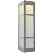 Metropolis LED 6 inch Satin Wall Sconce Wall Light