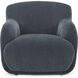 Stevie Dark Blue Lounge Chair