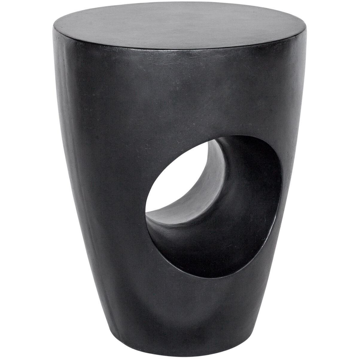 Aylard 18 inch Black Outdoor Stool