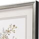 Royal Blue Blue and Brown Framed Art