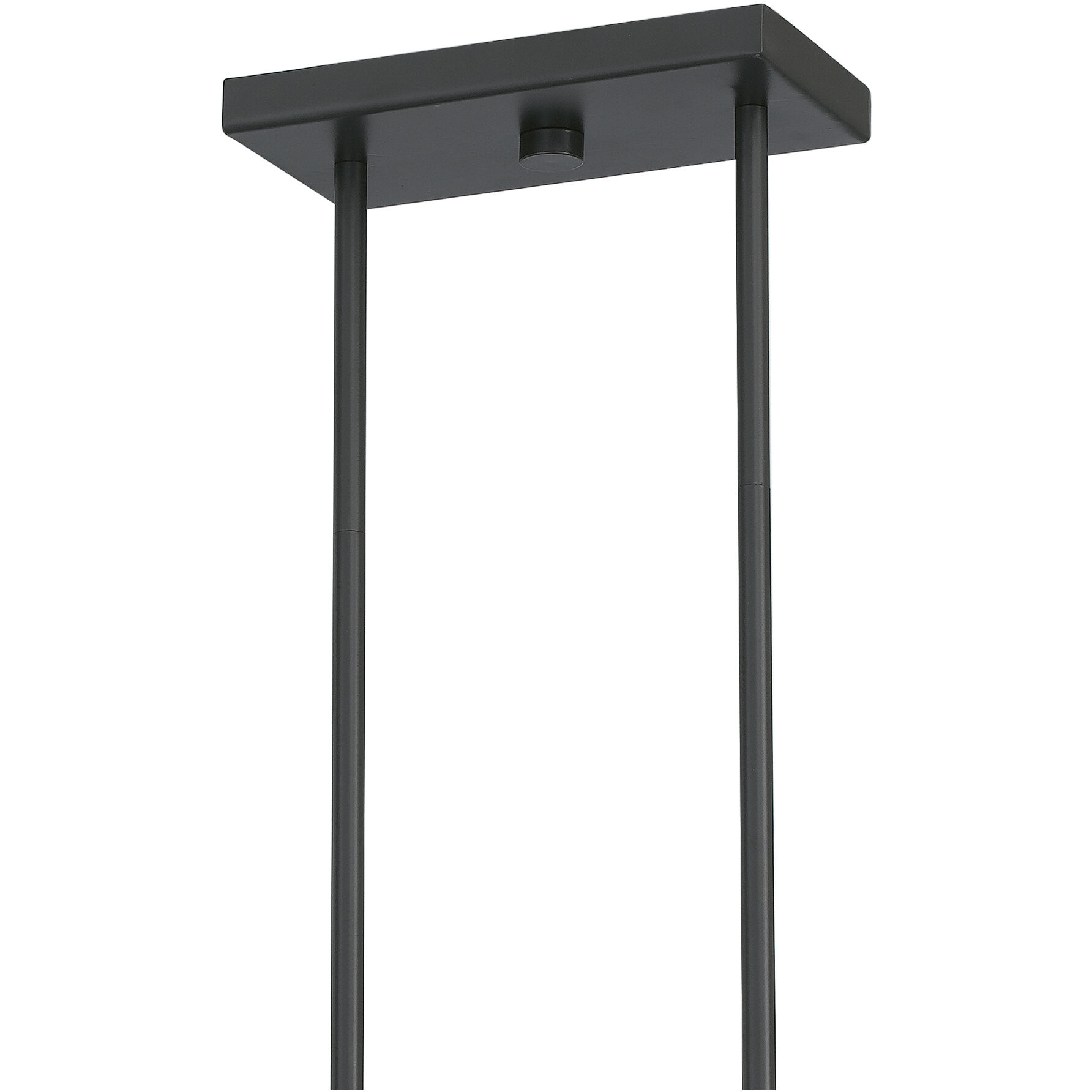 New Harbor 5 Light 38 inch Old Bronze Linear Chandelier Ceiling Light, Medium