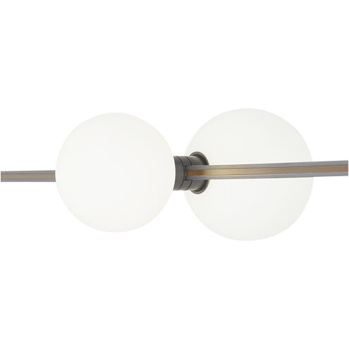 Sean Lavin Orbs Antique Bronze Low-Voltage Track Head Ceiling Light, Integrated LED