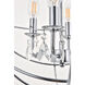 Wallace 4 Light 16 inch Chrome Pendant Ceiling Light