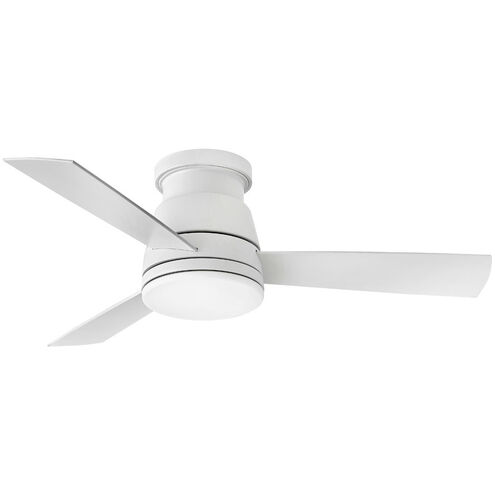 Trey 44 inch Matte White Fan