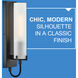 Ryden 1 Light 4.5 inch Black Sconce Wall Light in Etched White