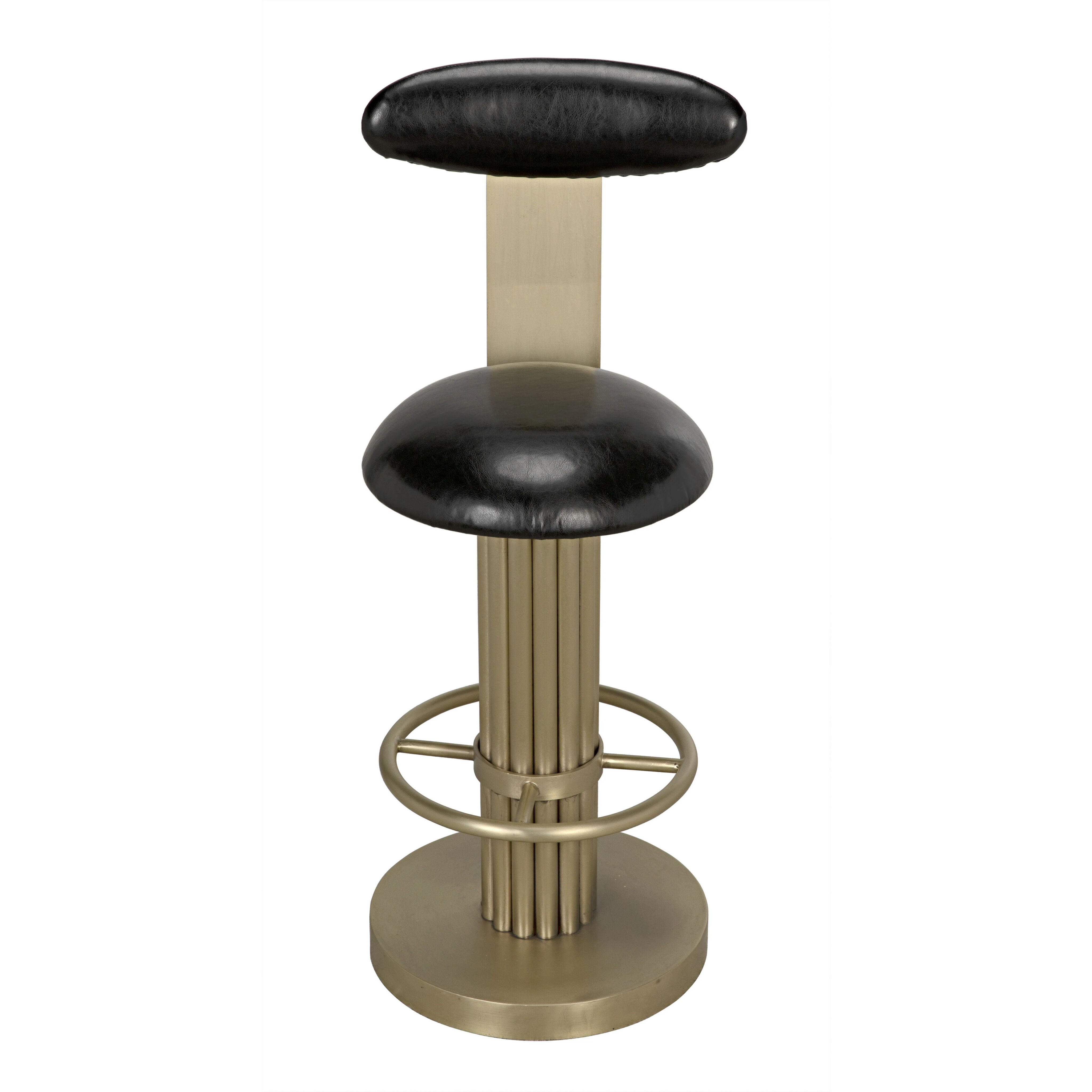 Sedes 39 inch Antique Brass Counter Stool