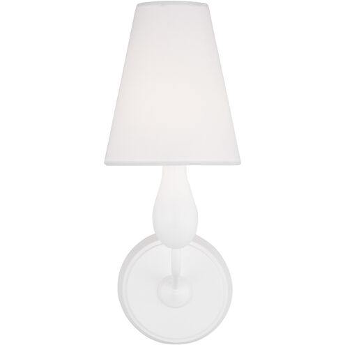 TOB by Thomas O'Brien Ziba 1 Light 5.5 inch Matte White Bath Vanity Wall Sconce Wall Light