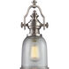Chadwick 1 Light 7 inch Satin Nickel Mini Pendant Ceiling Light