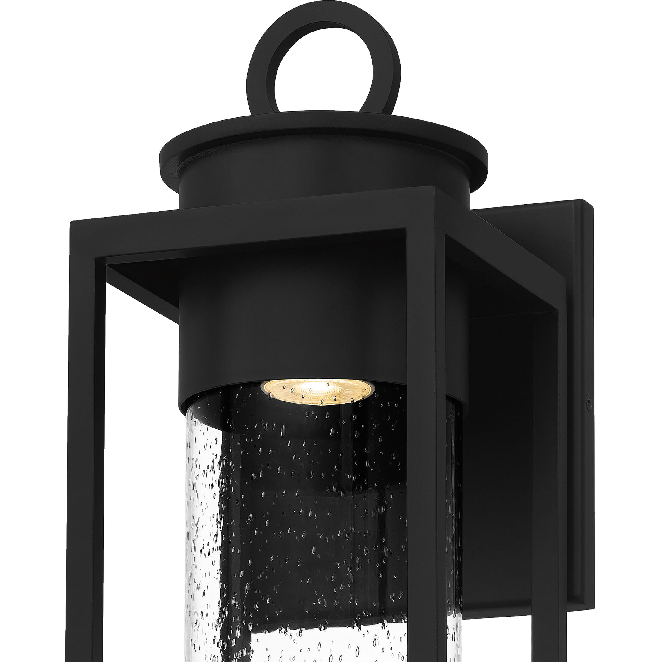 Donegal 1 Light 19 inch Matte Black Outdoor Wall Lantern, Large
