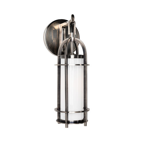 Portland 1 Light 5.5 inch Historic Nickel Bath and Vanity Wall Light