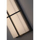 Avenue LED 18 inch Textured Bronze Outdoor Sconce