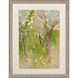 Spring Day Green and Blue and Multi and Pink Framed Art