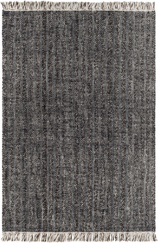 Reliance 90 X 60 inch Black Rug in 5 x 8, Rectangle