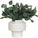 Essence Eucalyptus Gloss White and Green Accent & Vase