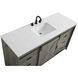 Austin 60 X 34 inch Rustic Grey Bathroom Vanity Cabinet