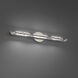 Hadleigh LED 32 inch Brushed Nickel Bath Vanity & Wall Light