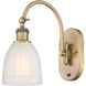 Ballston Brookfield 1 Light 6 inch Brushed Brass Sconce Wall Light