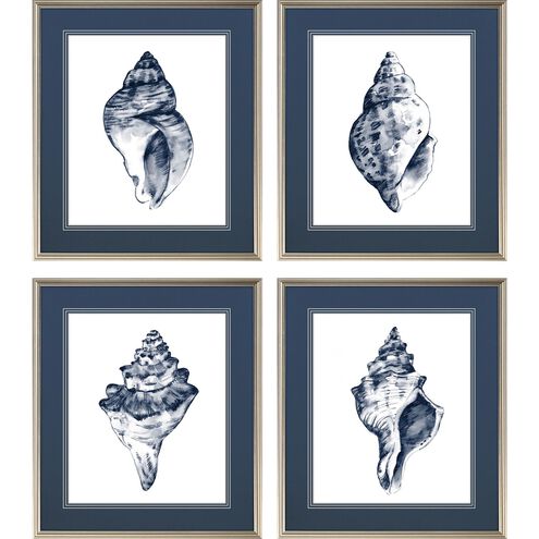 Naturals Collection Classic Silver Leaf Wood Framed Art