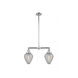 Franklin Restoration Geneseo 2 Light 21 inch Polished Chrome Chandelier Ceiling Light, Franklin Restoration