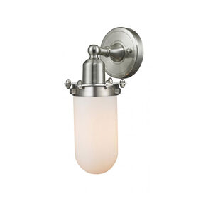Austere Centri LED 4 inch Brushed Satin Nickel Sconce Wall Light, Austere