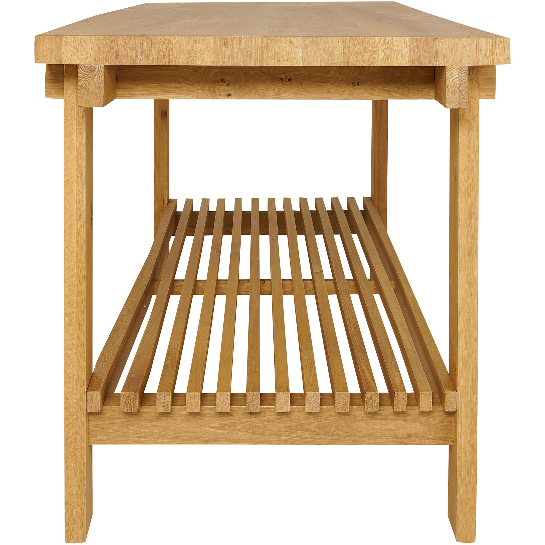 August Natural Counter Table, Large