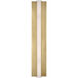 Kelly by Kelly Wearstler Linea Sconce Wall Light in Hand Rubbed Antique Brass